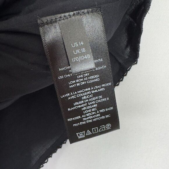 Maeve Black Floral Mini Dress - Picture 10 of 15